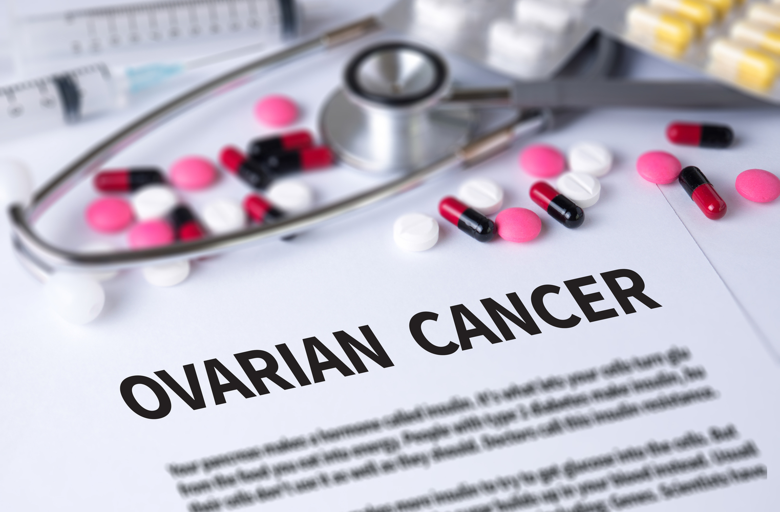 Symptoms and risk factors of ovarian cancer